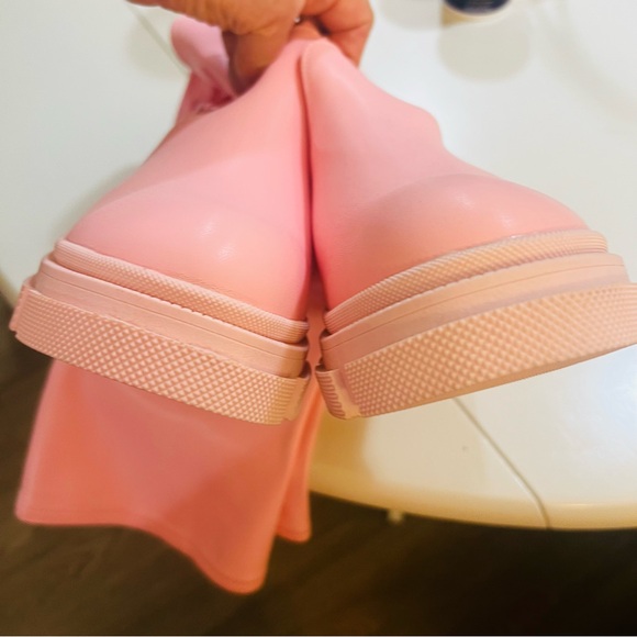 Cape Robbin Baby Pink Thigh High Campi Platform Boots - Size 11 - Picture 6 of 14